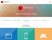 Tablet Screenshot of mediasia-interactive.com